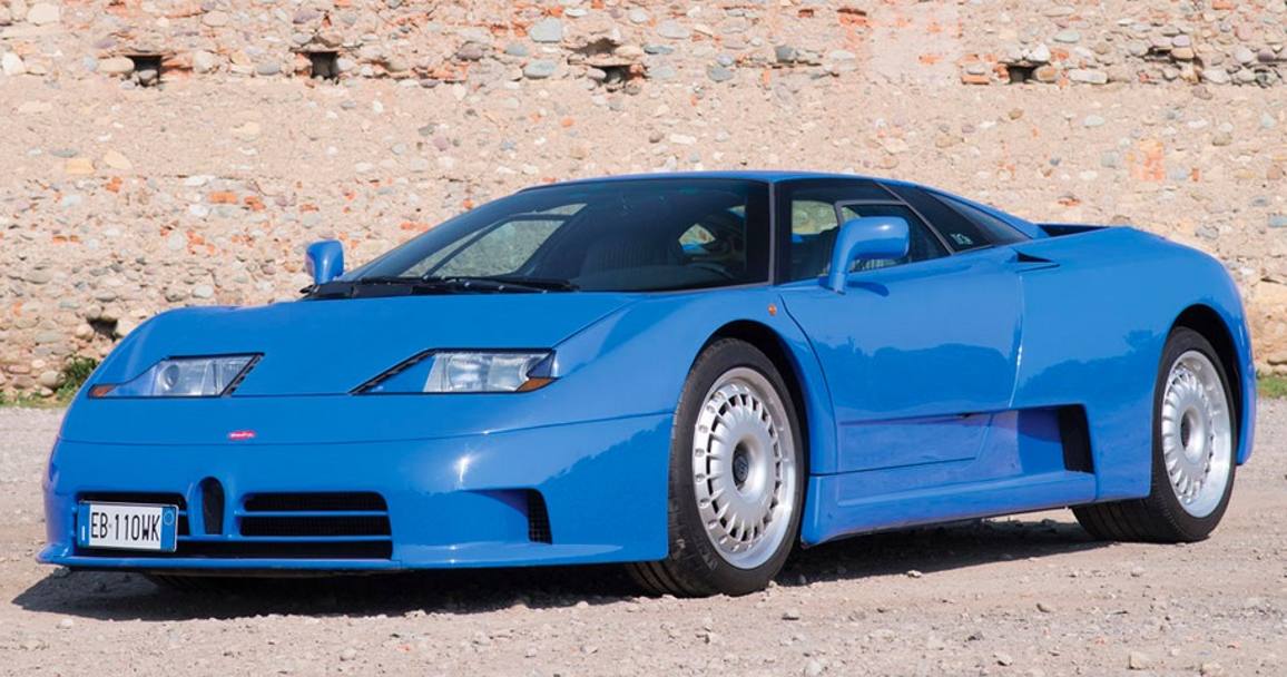 Bugatti EB110 GT del 1994: base d&#39;asta 275mila euro